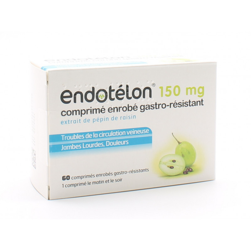 Endotelon 150mg 60 comprimés - Univers Pharmacie