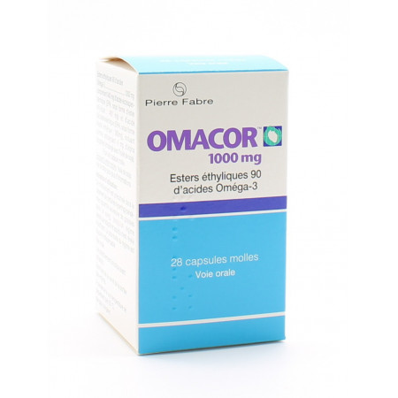 Omacor 28 capsules molles - Univers Pharmacie