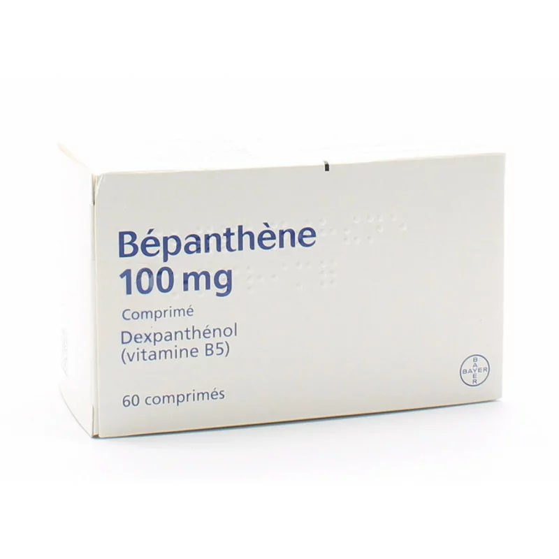 Bépanthène 100mg 60 comprimés - Univers Pharmacie