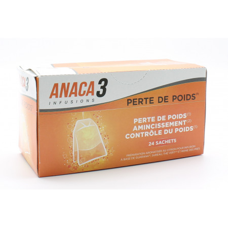 Anaca3 Infusions Perte de Poids 24 sachets - Univers Pharmacie