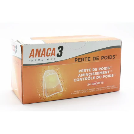 Perte de Poids, 120 gelules  Anaca3 - Parapharmacie Boticinal
