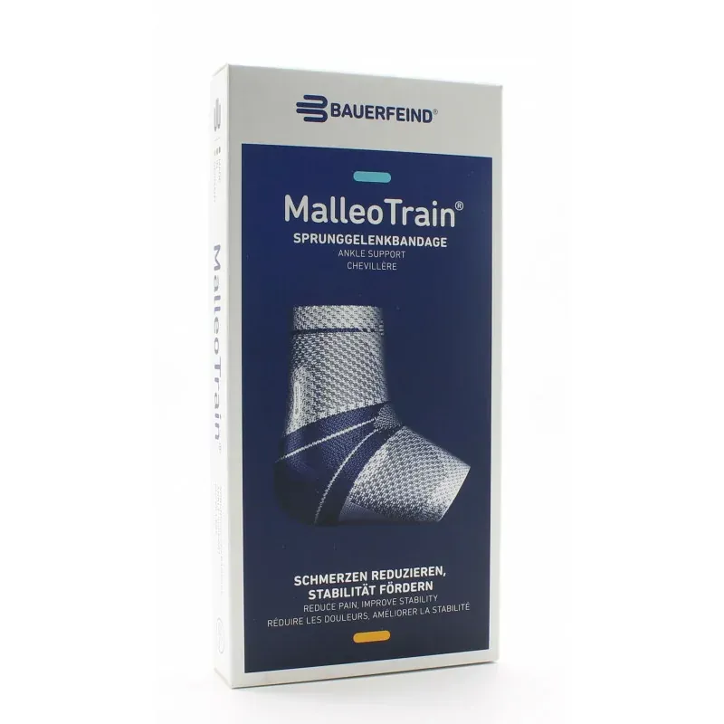 Bauerfeind MalleoTrain Chevillère Gauche Taille 6 - Univers Pharmacie
