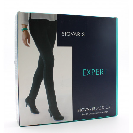 Sigvaris Expert Bas Auto-fixants L Normal Ocre - Univers Pharmacie