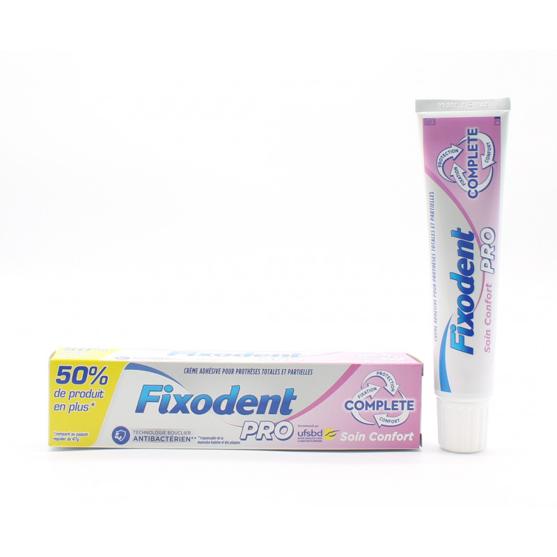 Fixodent Pro Soin Confort 70,5g - Univers Pharmacie