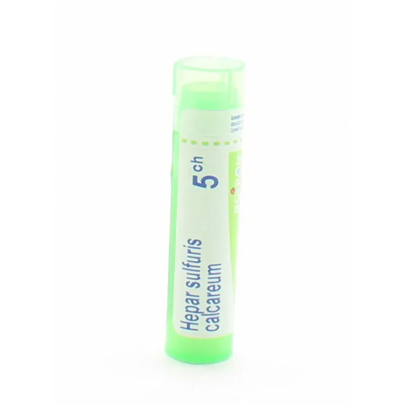 Boiron Hepar Sulfuris Calcareum 5ch tube granules - Univers Pharmacie