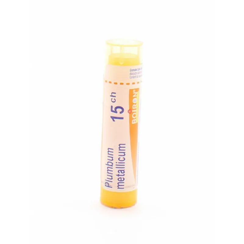 Boiron Plumbum Metallicum 15ch tube granules - Univers Pharmacie