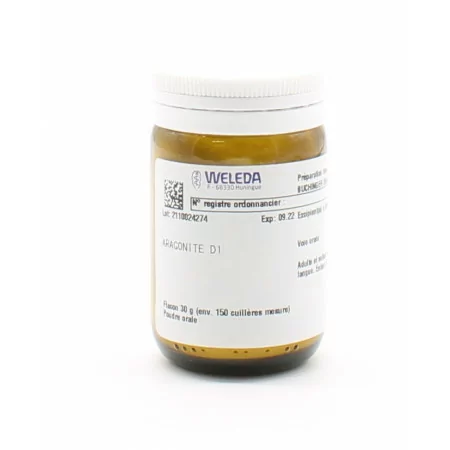Weleda Aragonite D1 Trituration 30g - Univers Pharmacie
