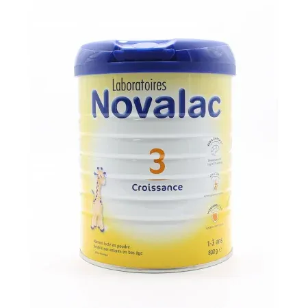 Novalac 3 Croissance 1-3 ans 800g - Univers Pharmacie