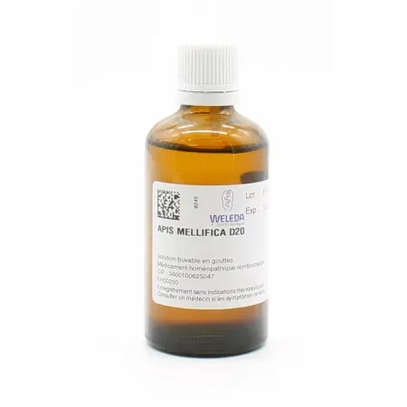Weleda Apis Mellifica D20 Solution Buvable - Univers Pharmacie