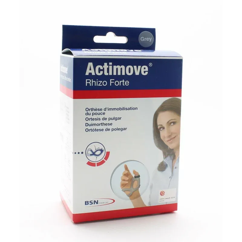 BSN Actimove Rhizo Forte Orthèse d'Immobilisation du Pouce Gauche Taille L - Univers Pharmacie