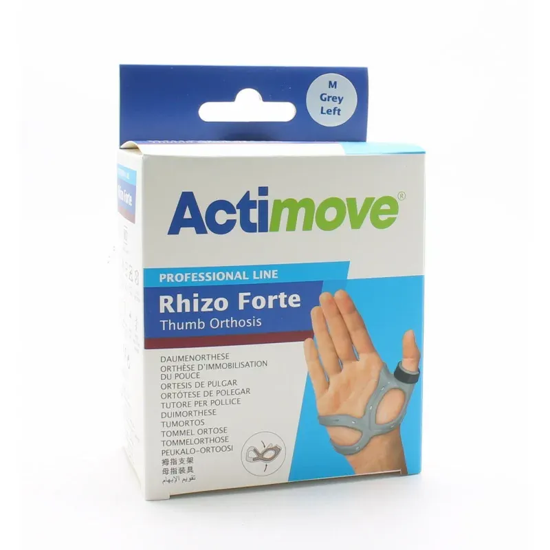 BSN Actimove Rhizo Forte Orthèse d'Immobilisation du Pouce Gauche Taille M - Univers Pharmacie