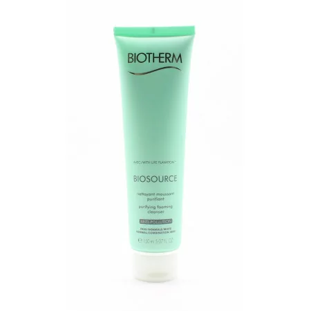 Biotherm Biosource Nettoyant Moussant Purifiant 150ml - Univers Pharmacie