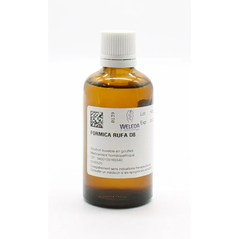 Weleda Formica Rufa D8 Solution Buvble 60ml - Univers Pharmacie