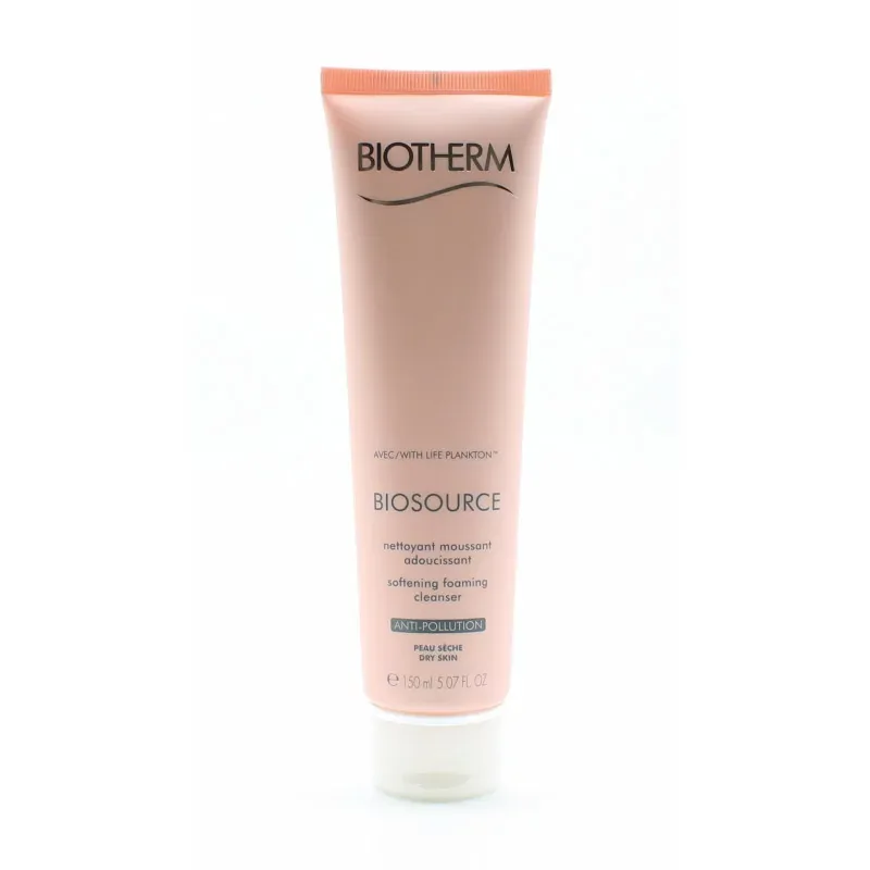Biotherm Biosource Nettoyant Moussant Adoucissant 150ml - Univers Pharmacie