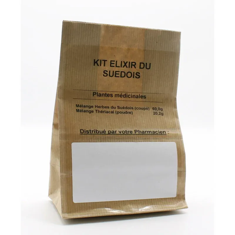 Kit Élixir du Suédois Plantes Médicinales - Univers Pharmacie