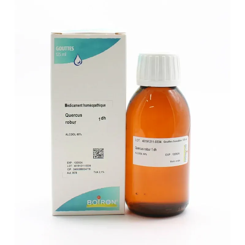 Boiron Quercus Robur 1DH Gouttes 125ml - Univers Pharmacie