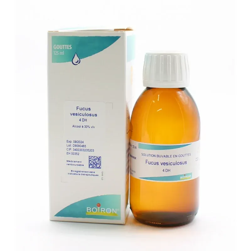 Boiron Fucus Vesiculosus 4DH Solution Buvable 125ml - Univers Pharmacie
