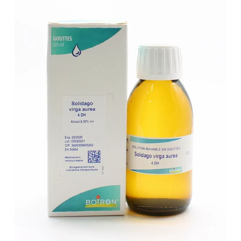 Boiron Solidago Virga Aurea 4DH Gouttes 125ml - Univers Pharmacie