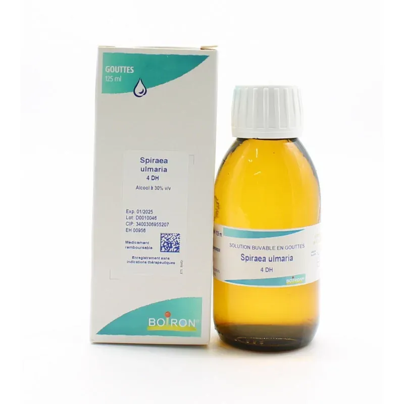 Boiron Spiraea Ulmaria 4DH Gouttes 125ml - Univers Pharmacie