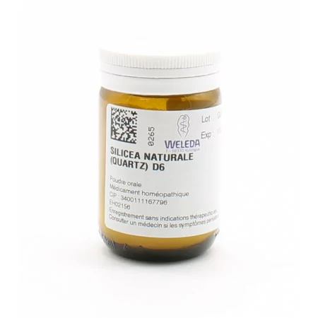 Weleda Silicea Naturale D6 trituration 30g - Univers Pharmacie