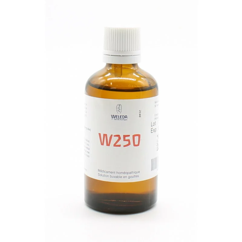 Weleda W250 Antimonium Metallicum 6DH Solution Buvable 60ml - Univers Pharmacie