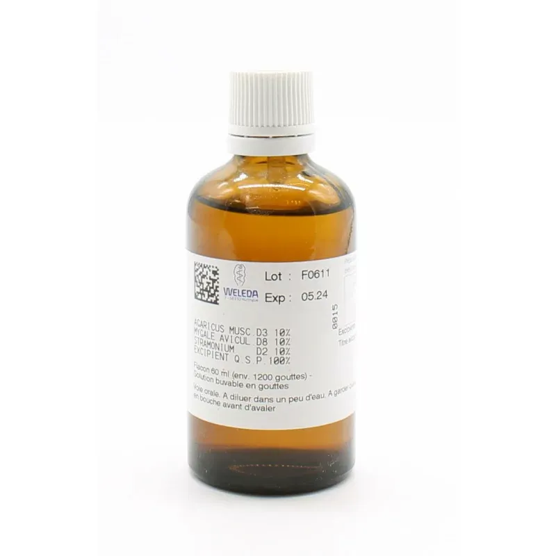 Weleda W194 Agaricus Musc D3 60ml - Univers Pharmacie