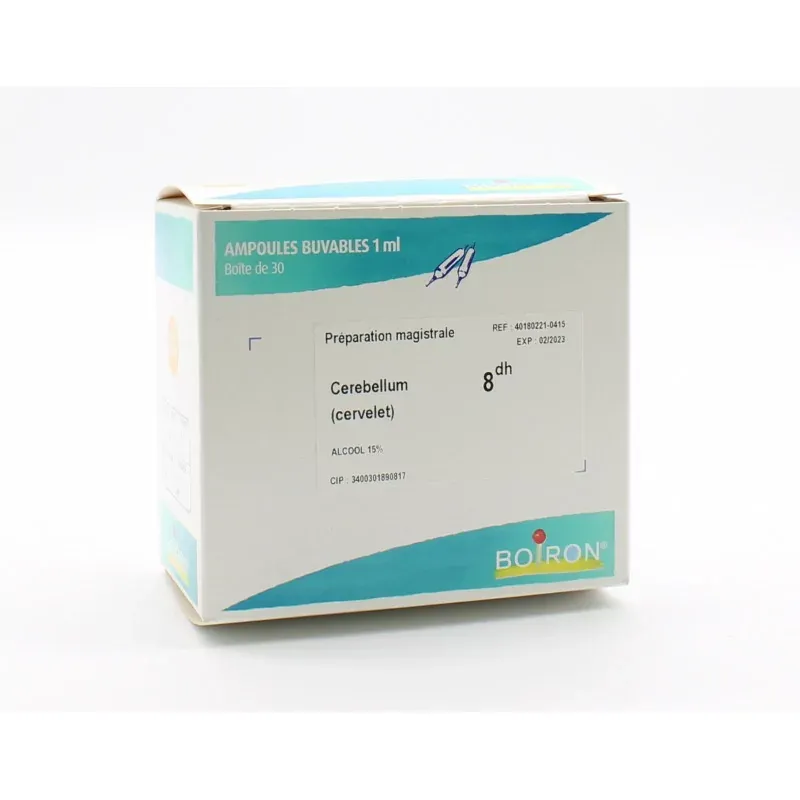 Boiron Cerebellum 8dh 30 ampoules - Univers Pharmacie