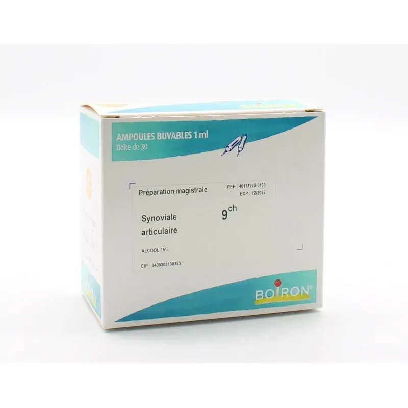 Boiron Synoviale Articulaire 9ch 30 ampoules - Univers Pharmacie