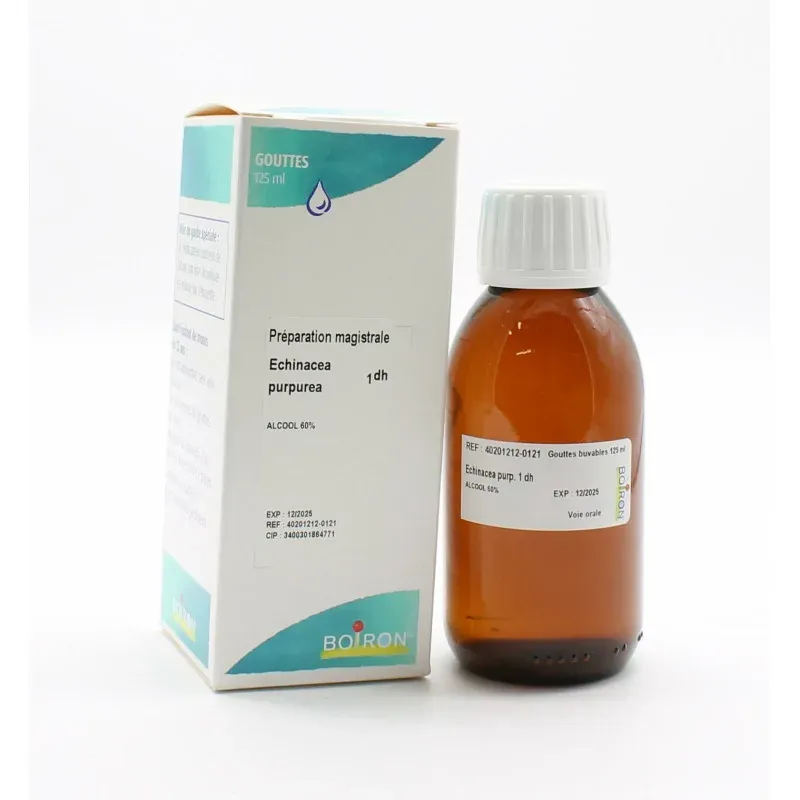 Boiron Echinacea Purpurea 1dh Solution Buvable 125ml - Univers Pharmacie