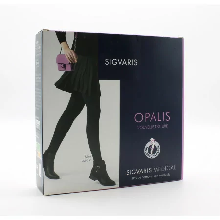 Sigvaris Opalis Classe 2 Collant Taille L Normal Bleu Marine - Univers Pharmacie