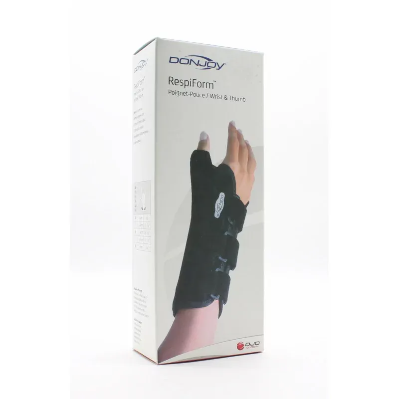 Donjoy RespiForm Attelle de Poignet-Pouce Gauche Taille XL