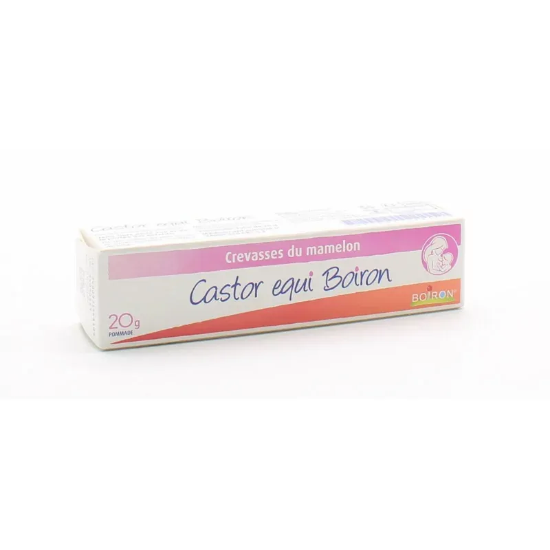 Boiron Pommade Castor Equi Crevasse du Mamelon 20g - Univers Pharmacie
