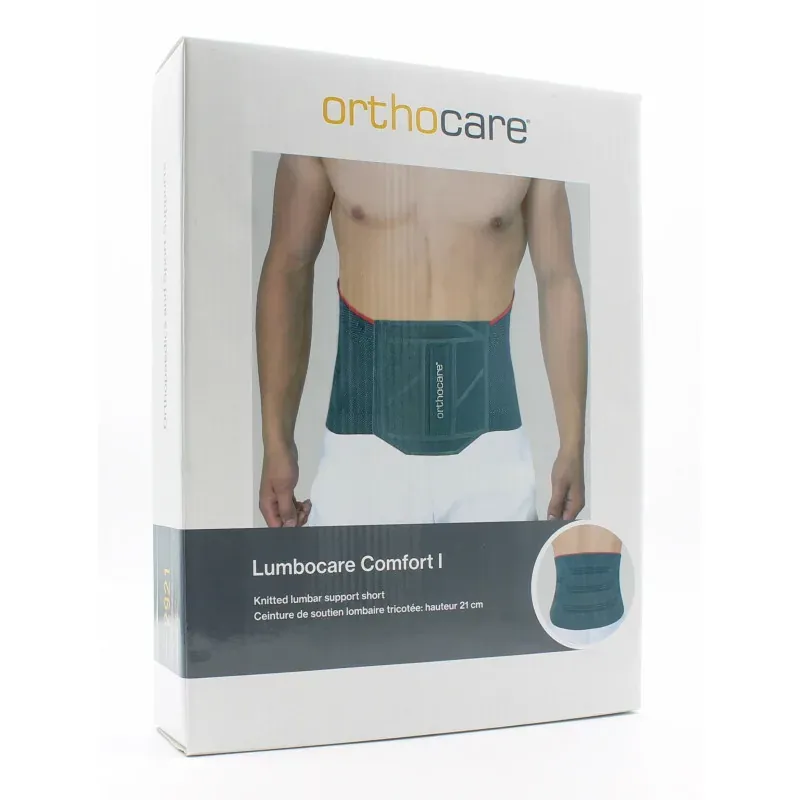 Medi Orthocare Lumbocare Comfort I Ceinture de Soutien Lombaire Grise Taille S H21cm - Univers Pharmacie