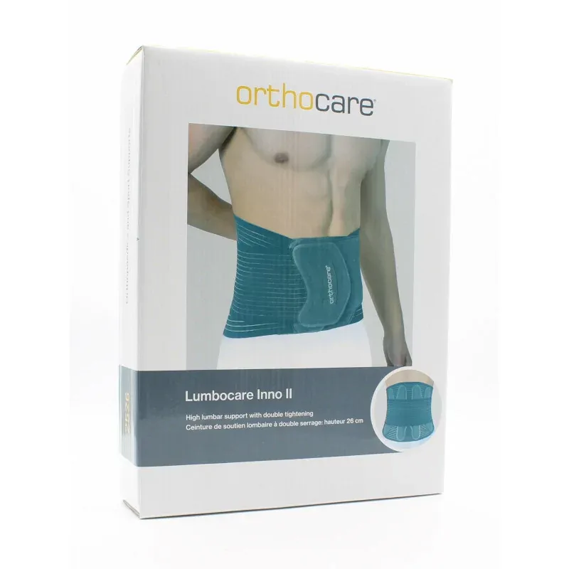 Medi Orthocare Lumbocare Inno II Ceinture de Soutien Lombaire Grise Taille XXL H26cm - Univers Pharmacie