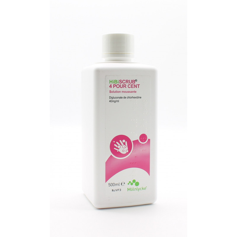 HiBiScrub 4% Solution Moussante 500ml - Univers Pharmacie HiBiScrub 4% Solution Moussante 500ml - Univers Pharmacie