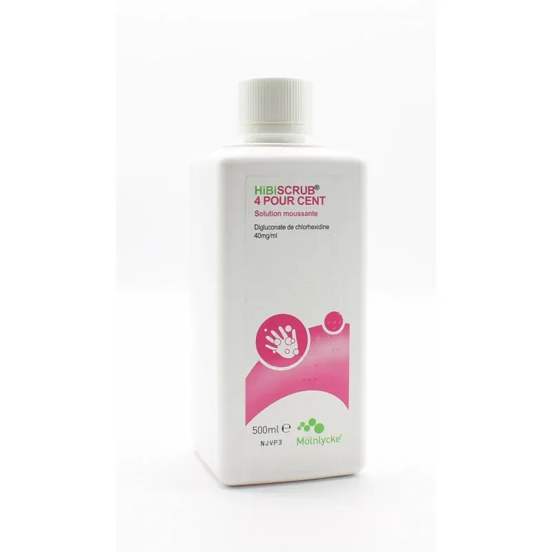 HiBiScrub 4% Solution Moussante 500ml - Univers Pharmacie