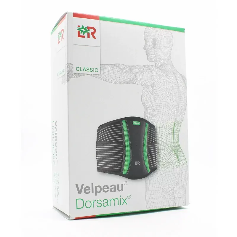 Velpeau Dorsamix Classic Ceinture Lombaire Taille 3 H21cm - Univers Pharmacie