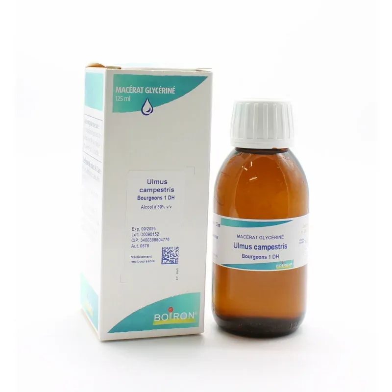 Boiron Ulmus Campestris Bourgeons 1DH 125ml - Univers Pharmacie