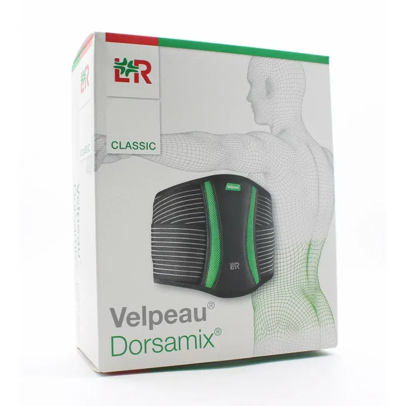 Velpeau Dorsamix Classic Ceinture Lombaire Taille 1 H21cm - Univers Pharmacie