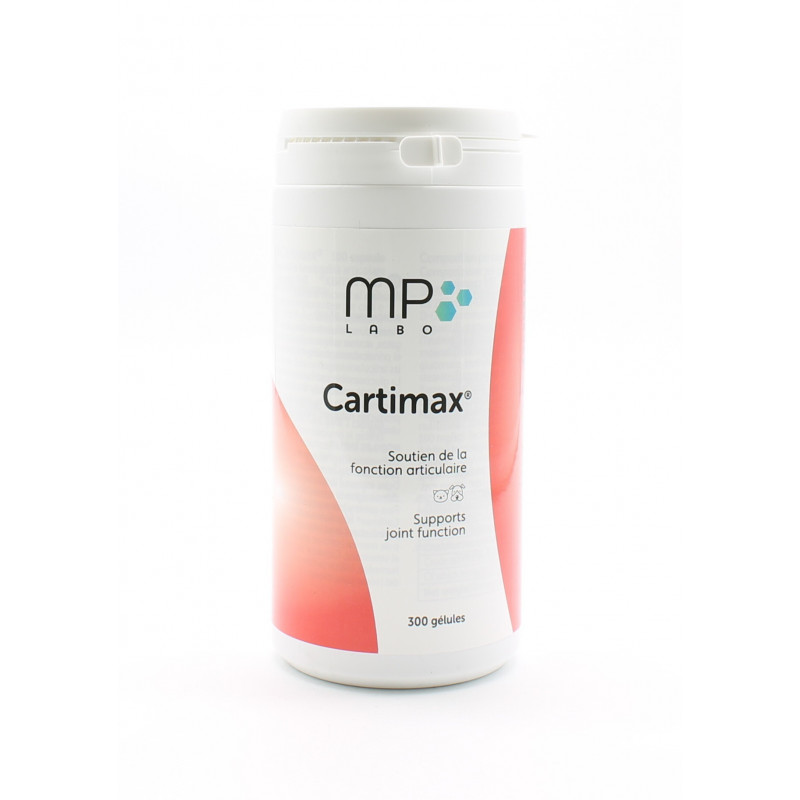 MP Labo Cartimax Soutien de la Fonction Articulaire 300 gélules - Univers Pharmacie MP Labo Cartimax Soutien de la Fonction Articulaire 300 gélules - Univers Pharmacie
