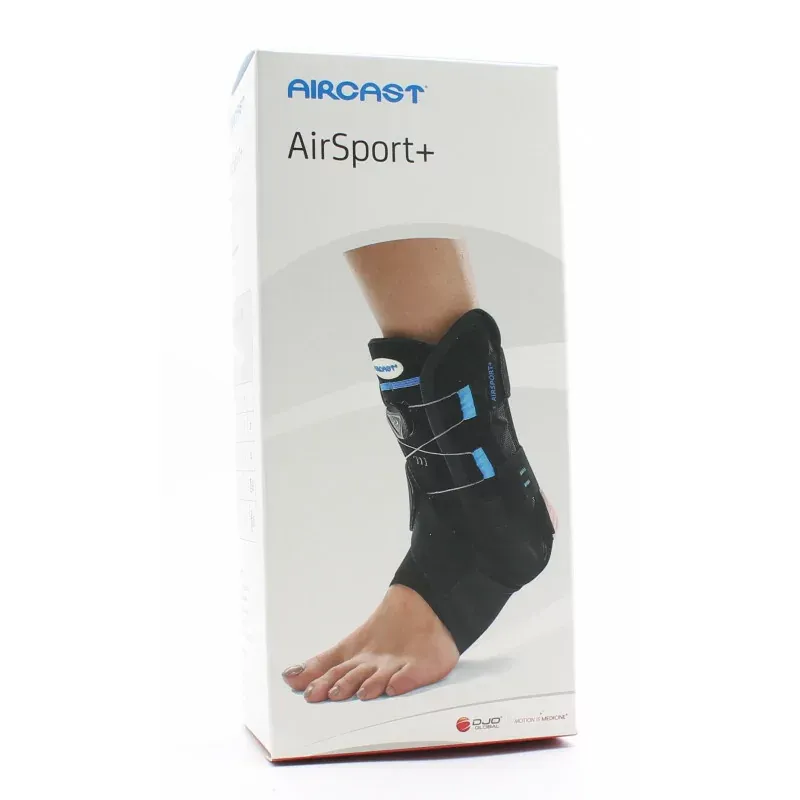 Donjoy AirCast AirSport+ Attelle de Cheville Droit Taille S - Univers Pharmacie