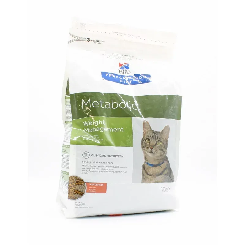 Hill's Prescription Diet Metabolic Weight Management Chat 1,5kg - Univers Pharmacie