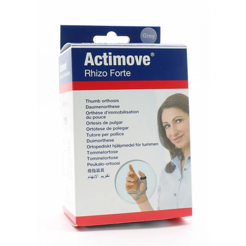 Actimove Rhizo Forte Gris Taille L Main Droite - Univers Pharmacie