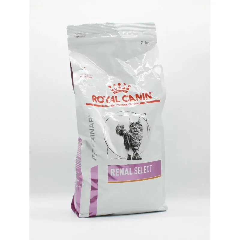 Royal Canin Veterinary Renal Select Chat 2kg - Univers Pharmacie