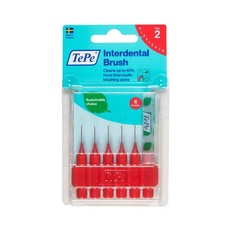 TePe Brossette Interdentaire ISO2 0,5mm X6 - Univers Pharmacie