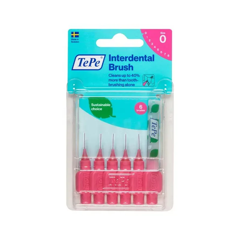 TePe Brossettes Interdentaires 0,4mm X6 - Univers Pharmacie
