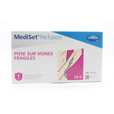 MediSet Perfusion Pose sur Veines Fragiles 1 set - Univers Pharmacie