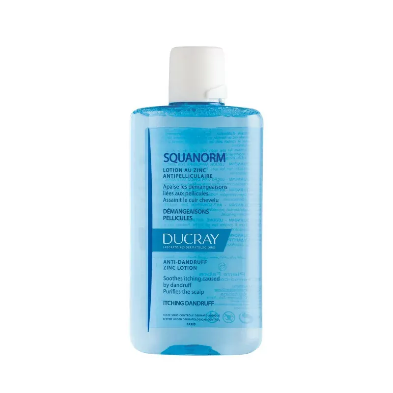 Ducray Squanorm Lotion au Zinc Antipelliculaire 200ml - Univers Pharmacie