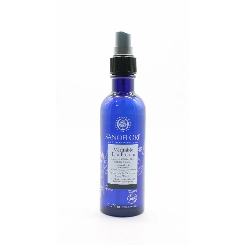 Sanoflore Véritable Eau Forale Camomille Noble Bio 200ml - Univers Pharmacie