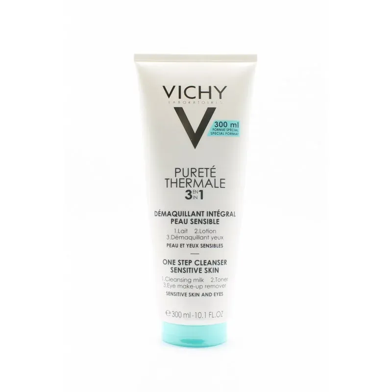 Vichy Pureté Thermale 3en1 Démaquillant Intégral 300ml - Univers Pharmacie